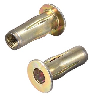 Multi-Grip Rivet-Nut, Pre-Bulbed Shank Carbon Steel Color-Zinc-Plated ...