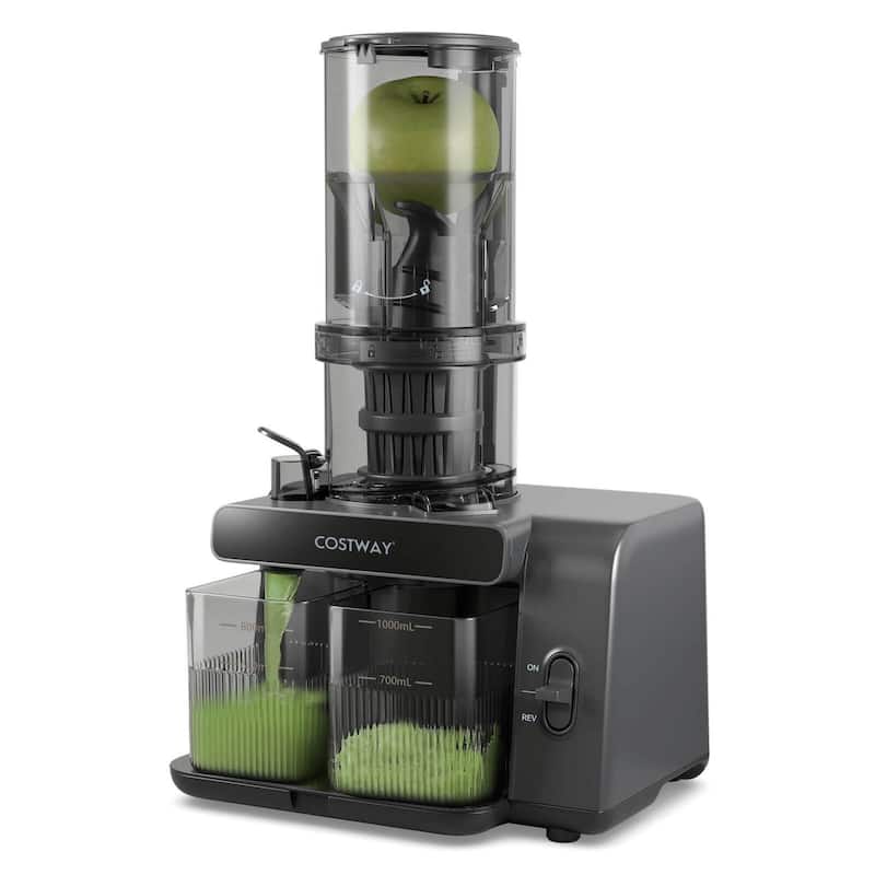 Slow Juice Extractor Machine Masticating Juicer Cold Press Juicer - Black