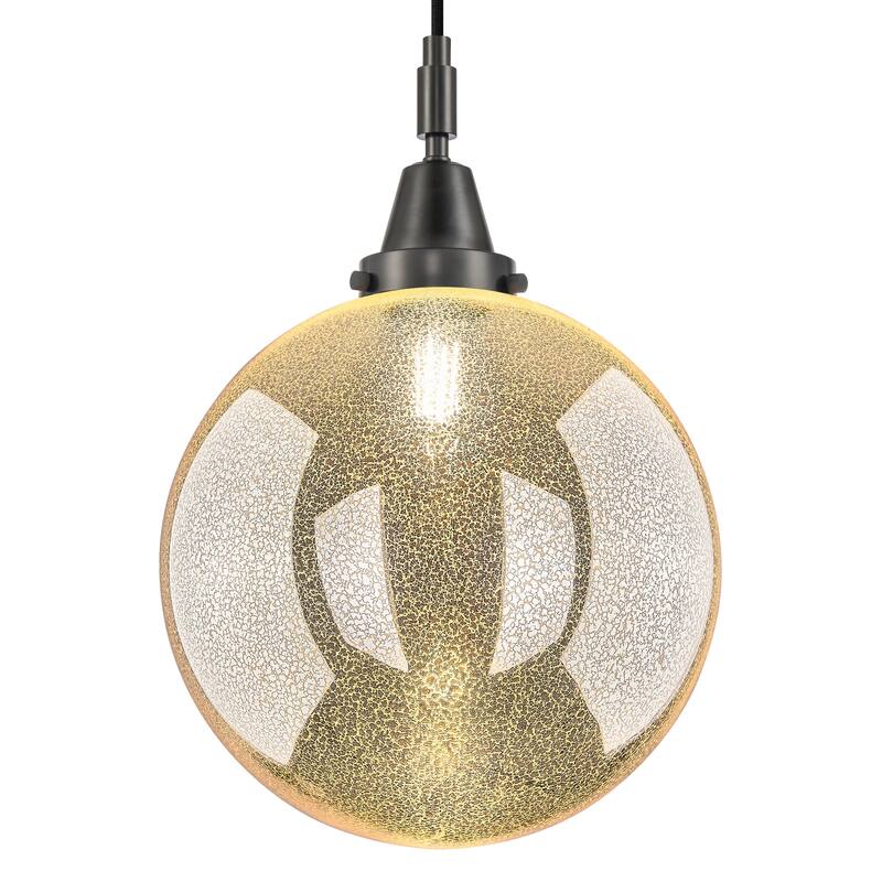 Innovations Lighting 447-1P-G208-12 Beacon 12" Wide Pendant with - Matte Black