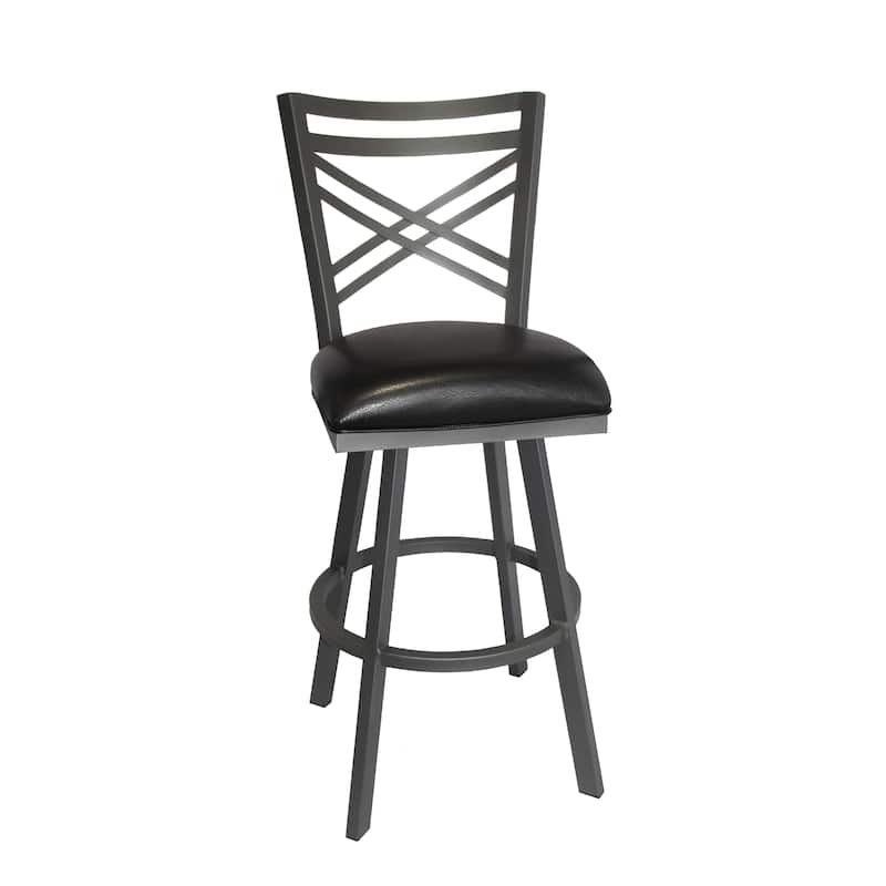 Tempo Furniture Rebecca Swivel 26" Counterstool/30" Barstool by Furnish Theory