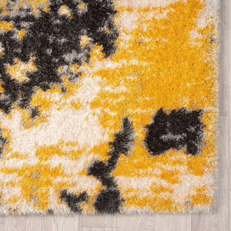 Zenith Abstract Shag Area Rug