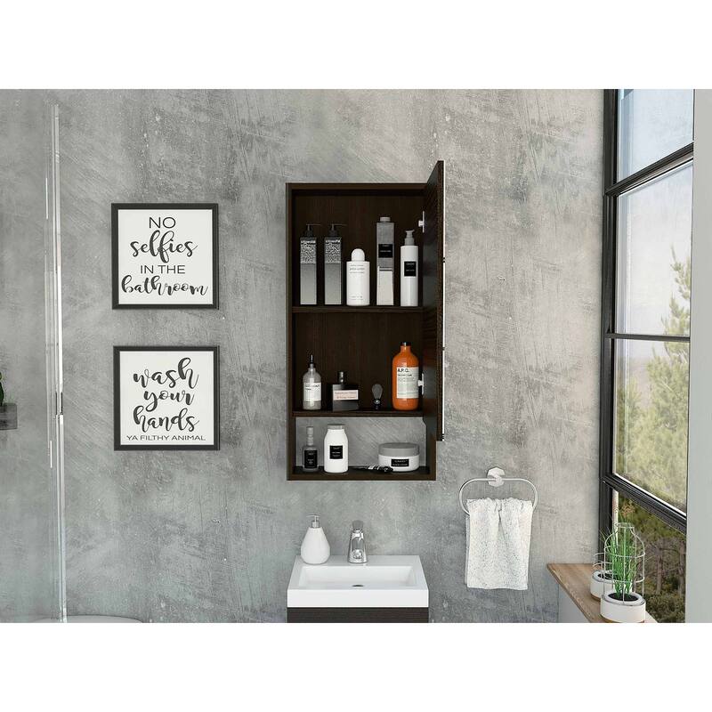Rectangle Medicine Cabinet with Mirror