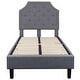 preview thumbnail 62 of 121, Tufted Platform Bed with 10 Inch Pocket Spring Mattress