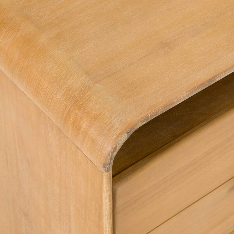 Modrest Dresden Modern Natural Acacia Dresser