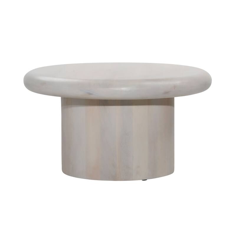 Lila Mango Coffee Table, White