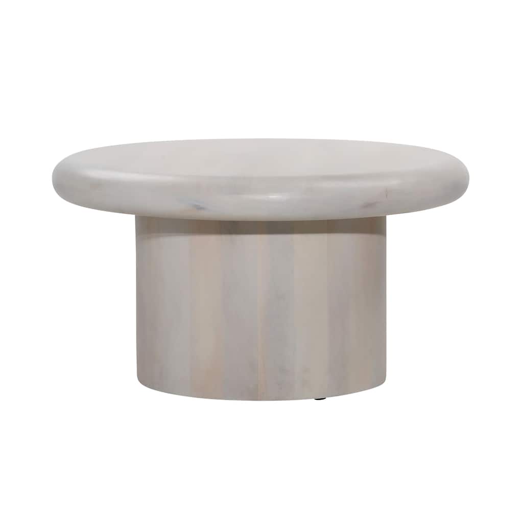 Lila Mango Coffee Table, White