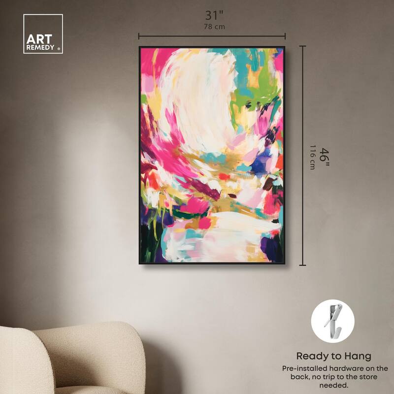 Deep Bloom II Canvas by Art Remedy