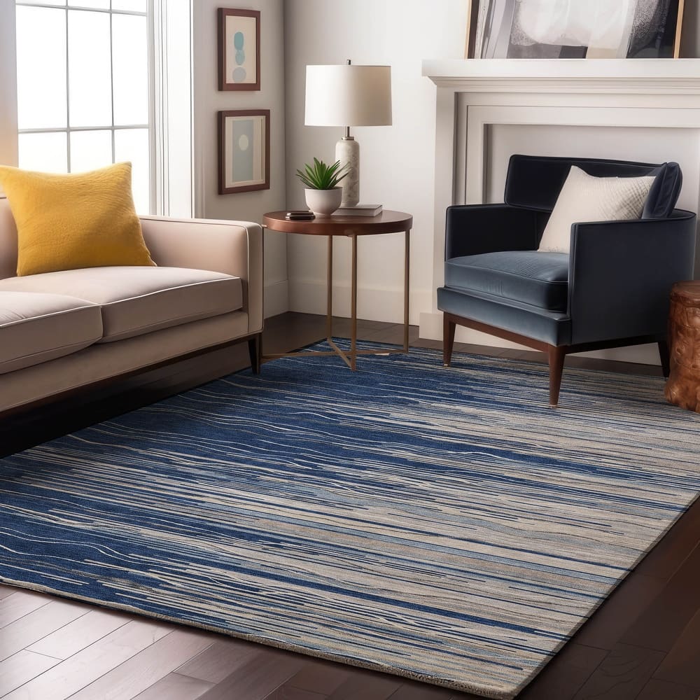 Premium Washable Super Soft Solid Landscape Mayfield Rug