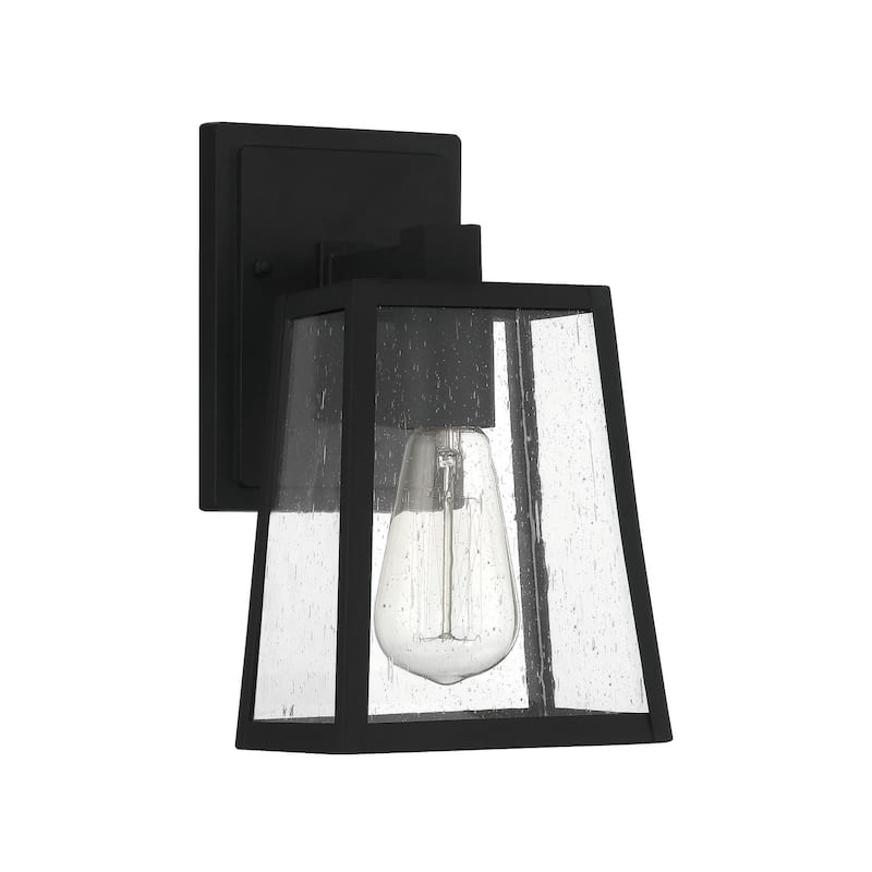 Craftmade Dunn 10" Tall Wall Sconce - Textured Matte Black