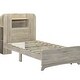 preview thumbnail 11 of 27, Platform Bed Frame with Drawers and Light Strip
