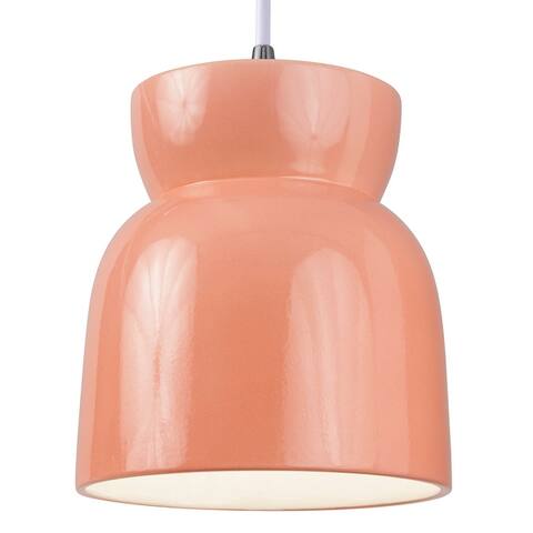 Ceramic Large Hourglass Pendant