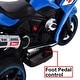 preview thumbnail 11 of 23, Kids 12V Electric Ride-On Motorcycle with Cool LED Wheels, MP3 Music Function, Rechargeable 3-Wheel Motorbike for Boys & Girls
