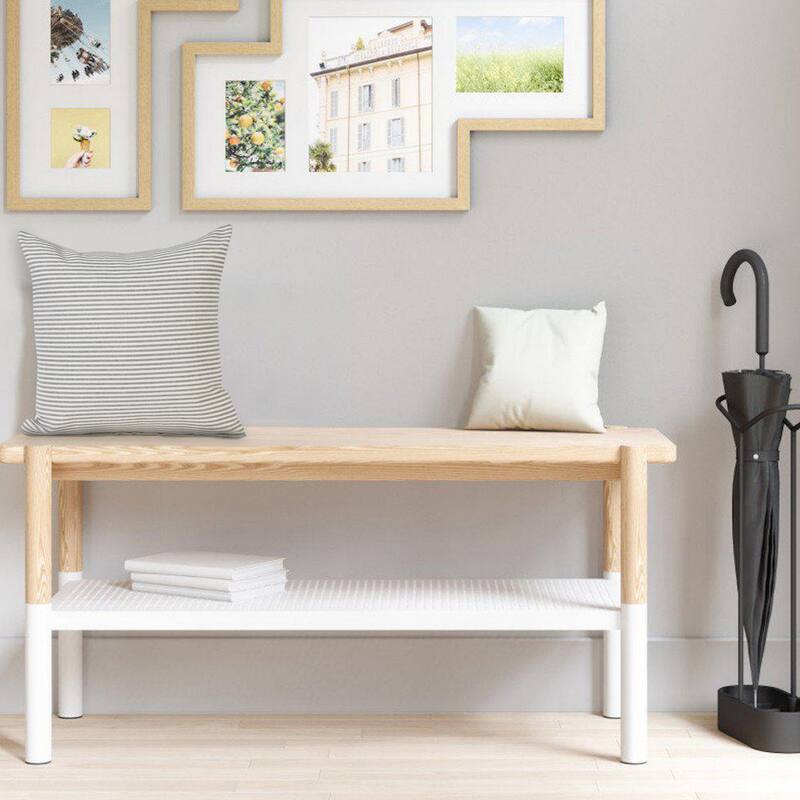 Sevita Simple Stonewash Stripe Throw Pillow, Single or Set of 2
