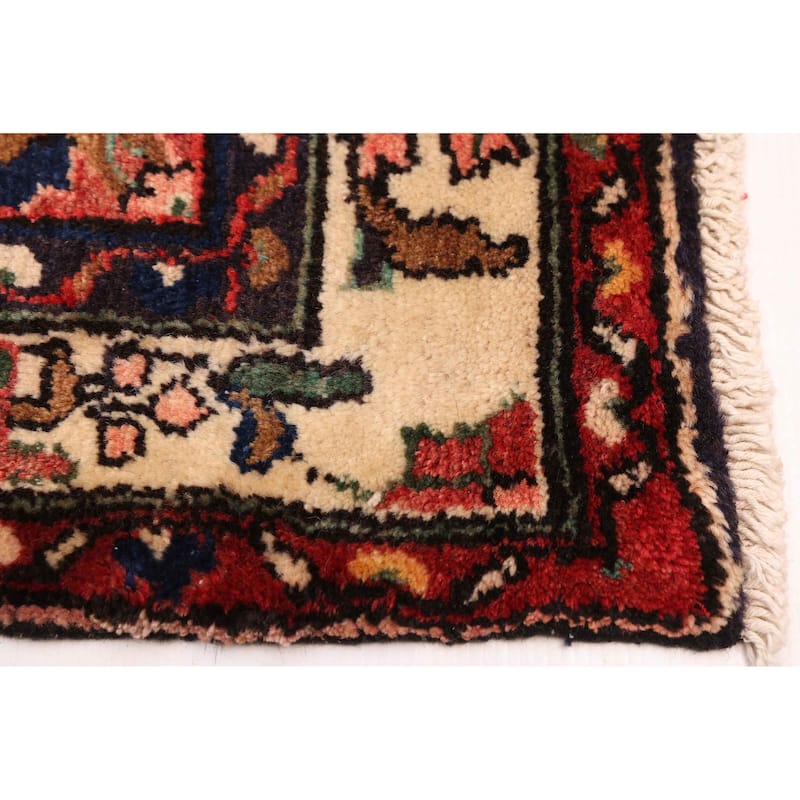 ECARPETGALLERY Hand-knotted Andelz Red Wool Rug - 2'10 x 10'0