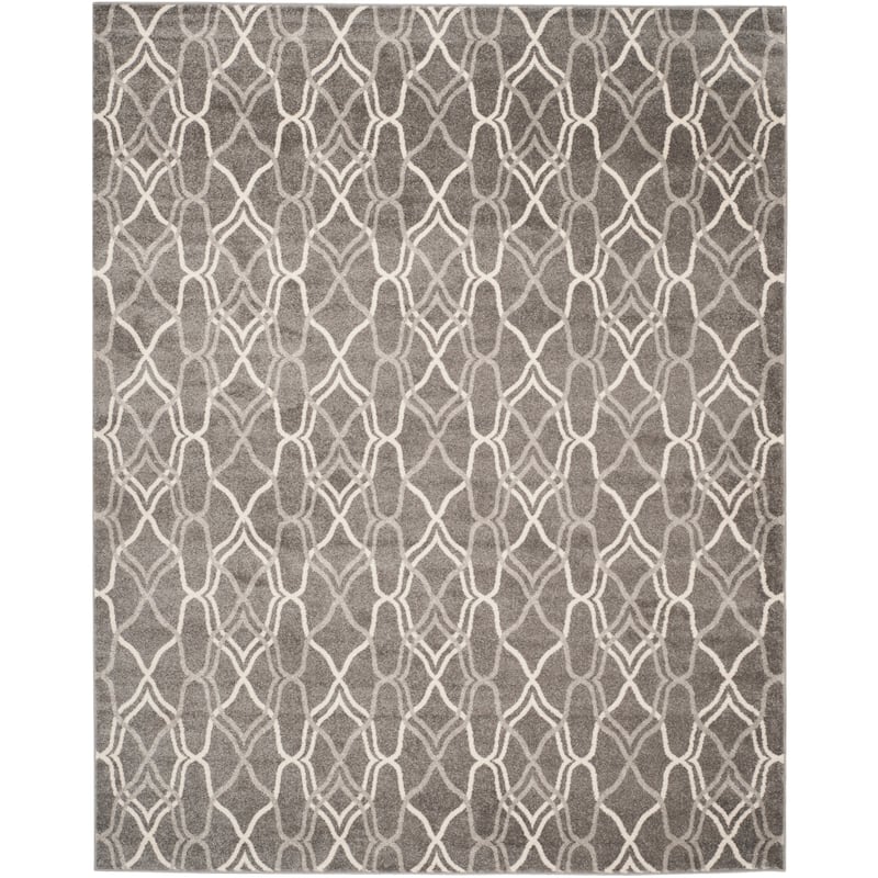 SAFAVIEH Amherst Dursiye Modern Rug - 11' x 16' - Grey/Light Grey