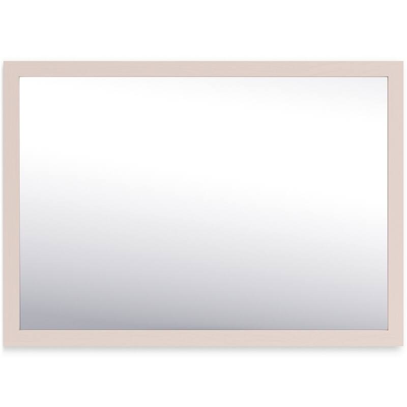 Signature Design by Ashley Wistenpine Beige Dresser and Mirror