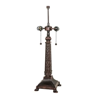 Meyda Tiffany 141831 Decorative Mission 27" Tall Lamp Base