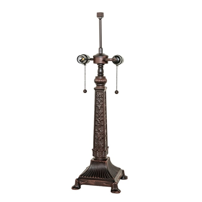 Meyda Tiffany 141831 Decorative Mission 27" Tall Lamp Base