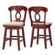 preview thumbnail 67 of 79, Eleanor Napoleon Back Wood Swivel Chair by iNSPIRE Q Classic