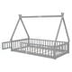 preview thumbnail 42 of 50, Twin Tent-shaped Floor Bed