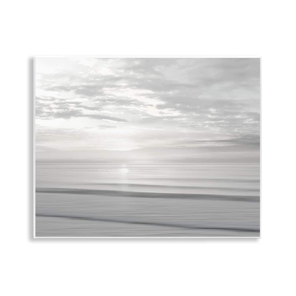 Stupell Soft Serene Beach Reflection Wall Plaque Art Design By Maggie Olsen