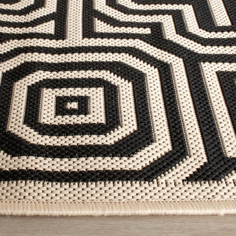 SAFAVIEH Courtyard Billye Indoor/ Outdoor Waterproof Patio Backyard Rug