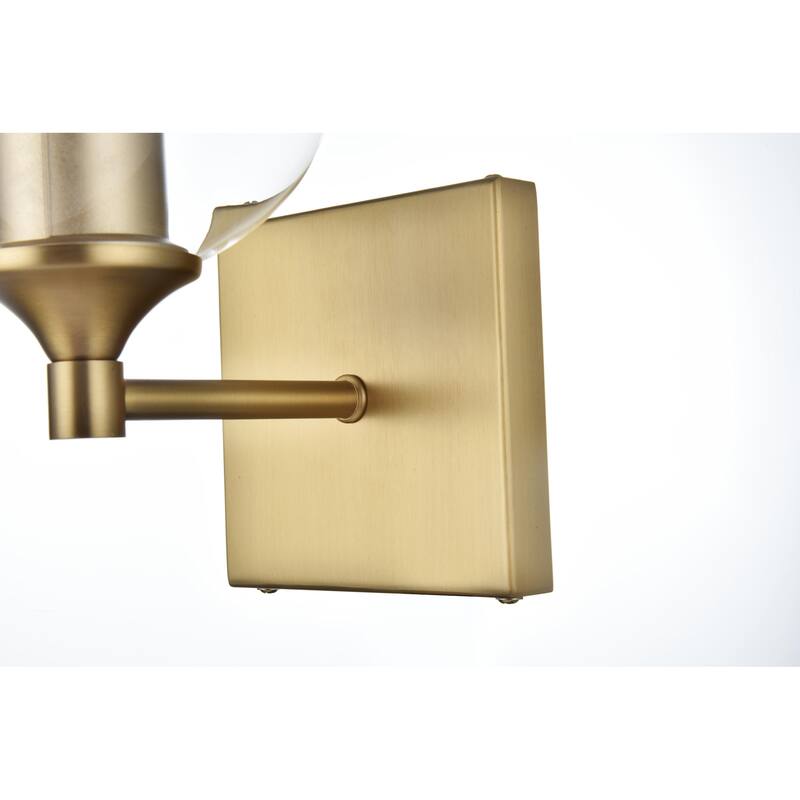 Elegant Lighting LD7308W6 Eero 9" Tall Bathroom Sconce