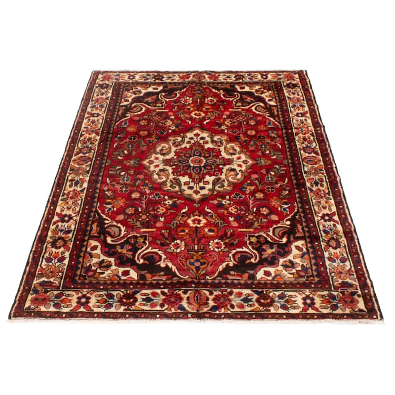 ECARPETGALLERY Hand-knotted Anadol Red Wool Rug - 5'6 x 8'4