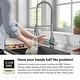 preview thumbnail 21 of 148, Kraus Britt Commercial 3-Function 1-Handle Pulldown Kitchen Faucet