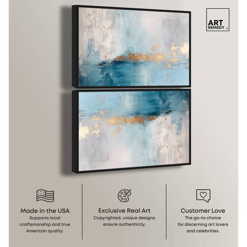 Turbulence II Canvas by Art Remedy