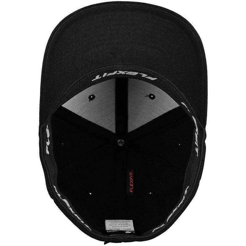 Kangol Unisex Wool Flexfit Comfortable Baseball Cap, Black, Size Small/Medium