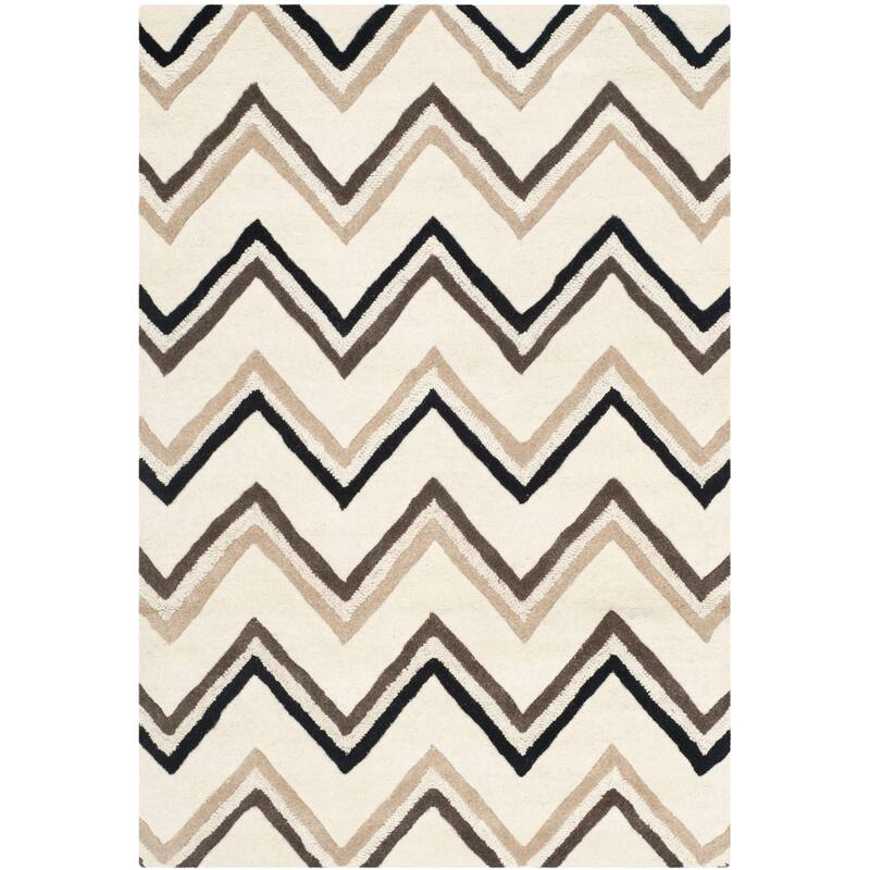 SAFAVIEH Handmade Cambridge Abbie Modern Moroccan Wool Rug