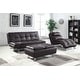 preview thumbnail 7 of 7, Larkin Upholstered Sofa Bed with Metal Legs