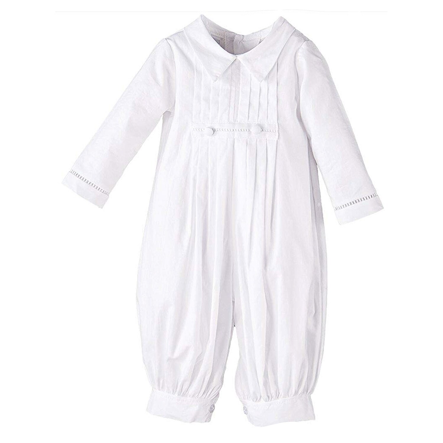 baptism romper boy