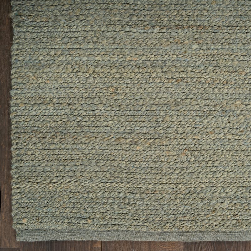Nourison Natural Jute Indoor only Solid Area Rug