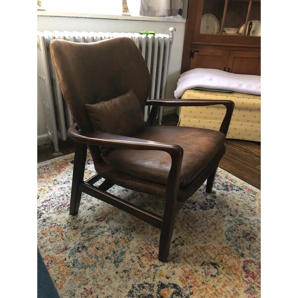 Top Product Reviews For Haddie Mid Century Modern Club Chair By Christopher Knight Home 21528740 Overstock