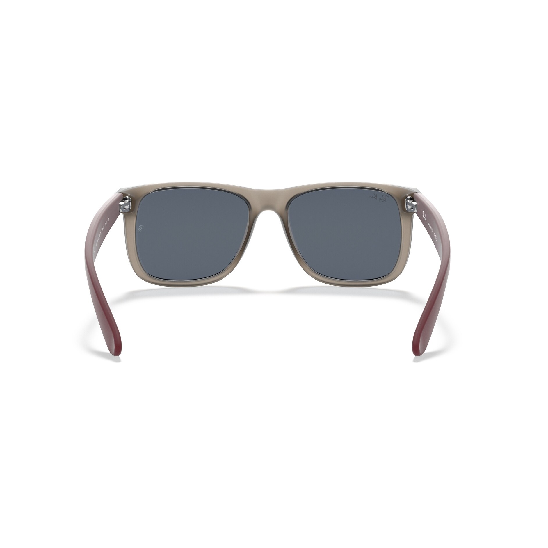 Ray- Ban 0RB4165 650987 Justin Transparent grey Square Sunglasses