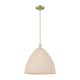 Option Antique Brass / Natural Shade