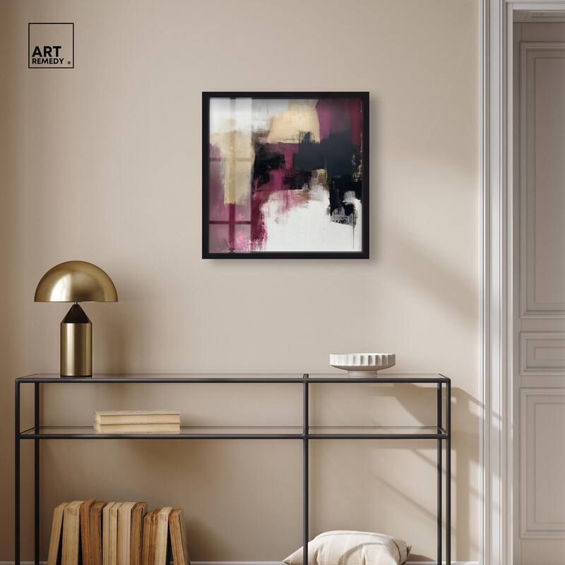 Golden Dusk I Shadowbox by Art Remedy