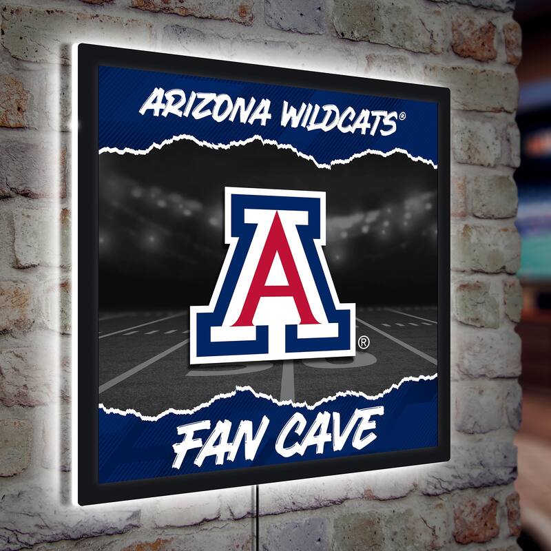 University of Arizona LED Lighted Sign - Grey