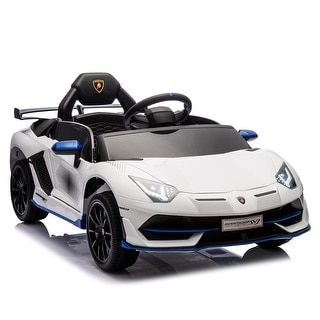 12V Kids Electric Ride-On Car with Remote Control, Hydraulic Doors, Bluetooth, Music, and Adjustable Volume