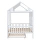 preview thumbnail 10 of 12, Full House Bed with Twin Trundle & Playhouse Design, Solid Wood Frame