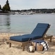 preview thumbnail 2 of 52, Arden Selections Oceantex Outdoor Chaise Lounge Cushion 72 x 21