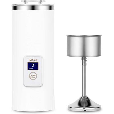 Portable Coffee Maker 8 OZ - Single Cup Coffee Percolator - Tea Maker - Electric Kettle