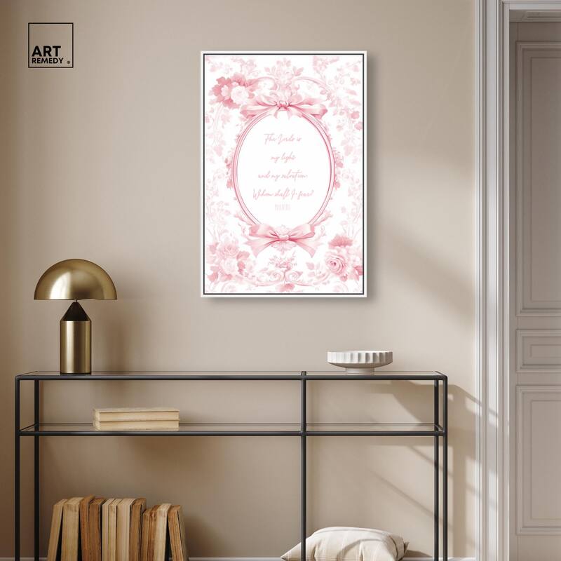 My Light Pink Canvas by Art Remedy