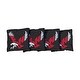 preview thumbnail 1 of 1, Eastern Washington EWU Eagles Black Cornhole Bags All-Weather Resin Filled