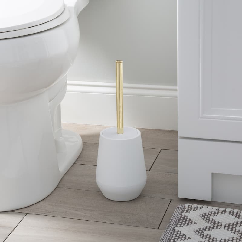 Bath Bliss Soft Toilet Brush - 4.7"x 4.7"x 13.6"