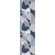 preview thumbnail 36 of 39, SAFAVIEH Odyssey Zulfiye Mid-Century Modern Rug 2'2" x 8' Runner - Grey/Blue Navy - Runner
