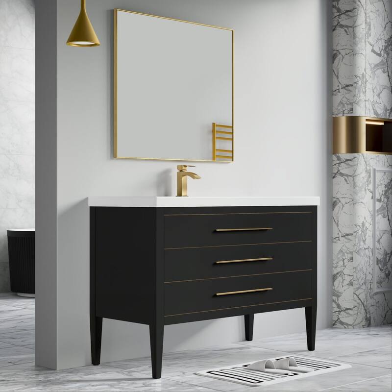Ayer 48" Single Bathroom Vanity Set