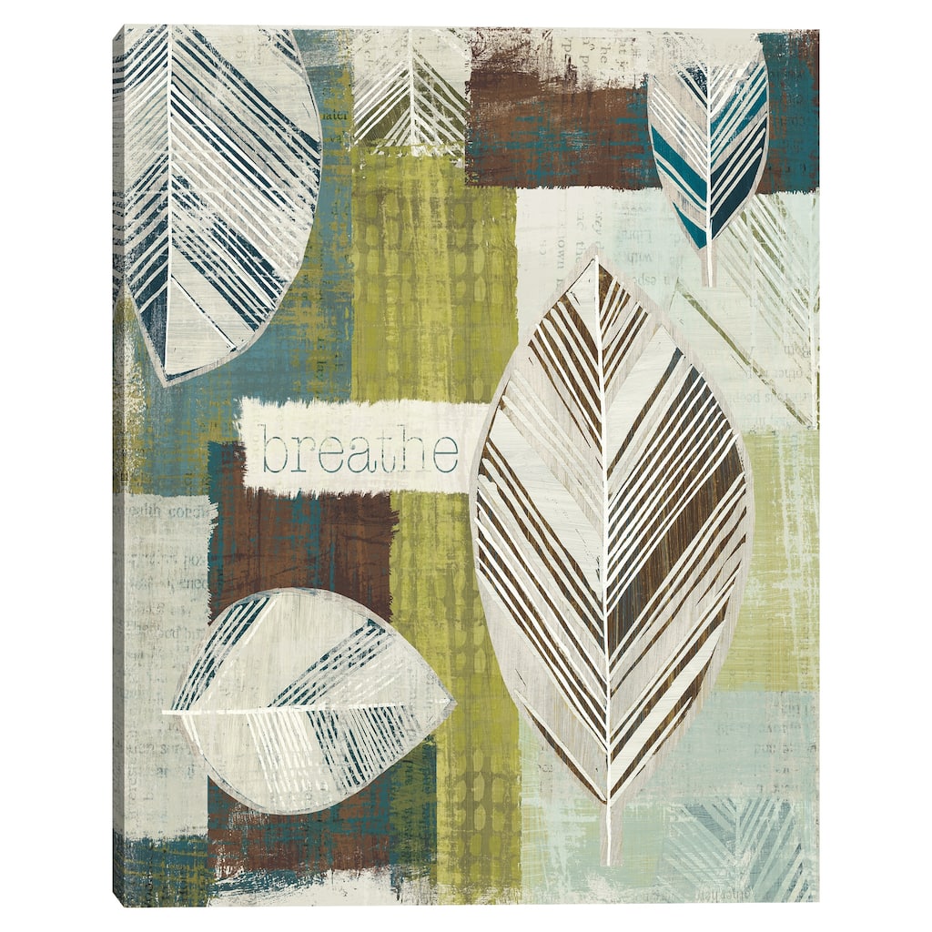 Be Leaves I Canvas Art Print